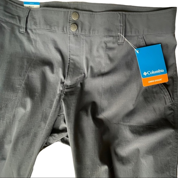 COLUMBIA - Dark gray, active fit, water repellant, adjustable pant legs, size 16 - Picture 4 of 13